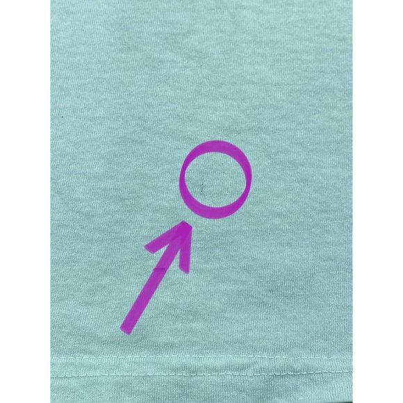 Psycho Tuna Paradise Green T-shirt Size M Classic Truck & Surfboard Longboard - Picture 9 of 10